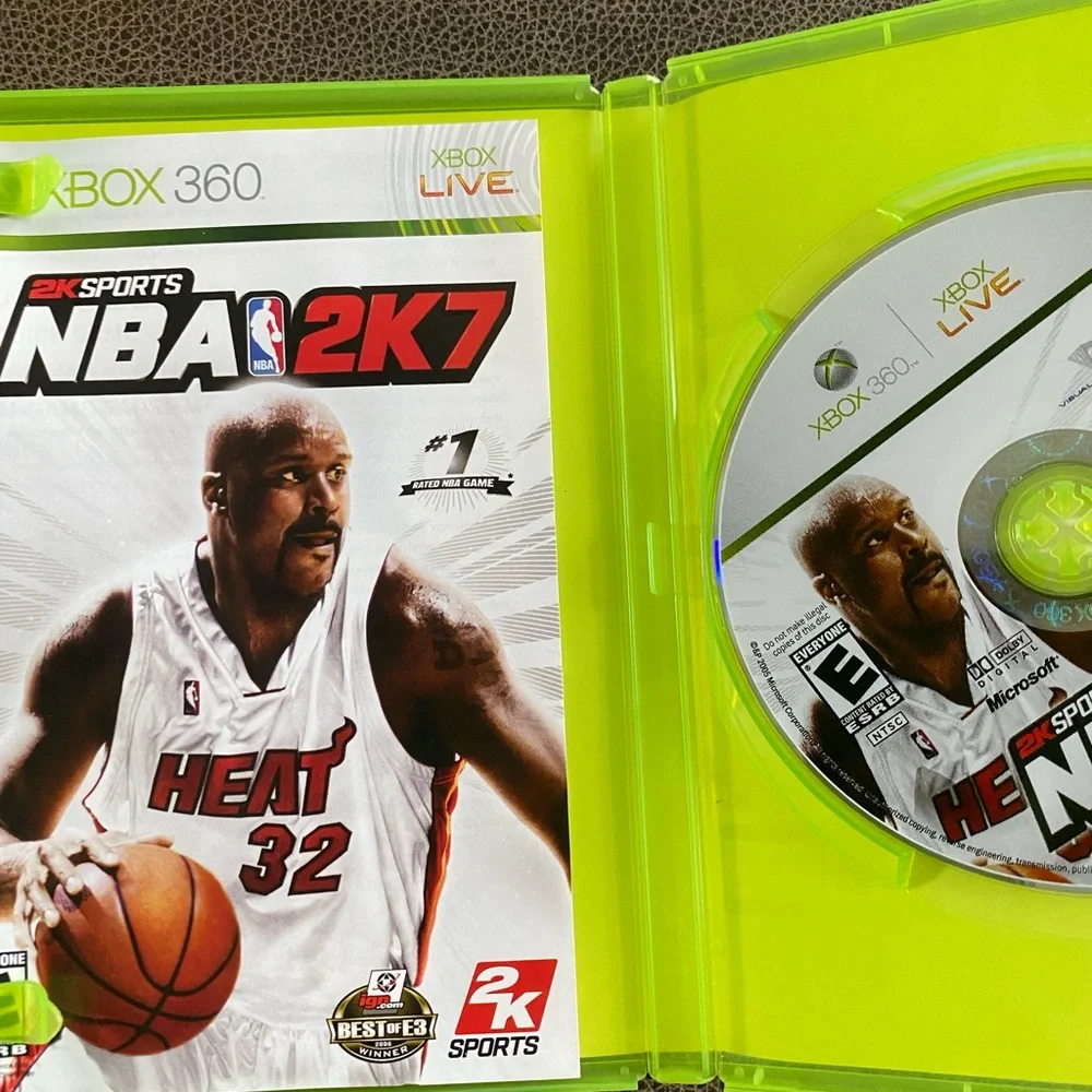 NBA 2K7 (Microsoft Xbox 360, 2006)